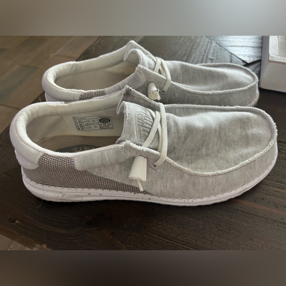 Hey Dude Shoes. Size 9 Men’s. Worn once & noticed they were too small.